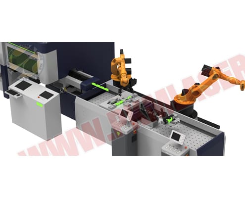 HS-TP60-3 دستگاه فایبر برش HS-TP60