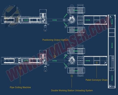 HS-TP60-4 دستگاه فایبر برش HS-TP60