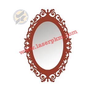 طرح وکتور قاب آیینه