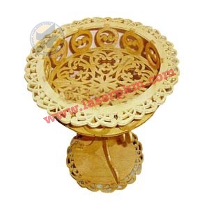 طرح وکتور ظرف میوه پایه دار