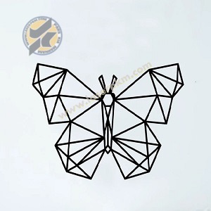 طرح لیزر پروانه