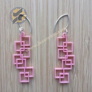 طرح لیزر گوشواره مدلGA