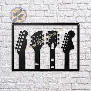 طرح لیزر تابلو گیتار